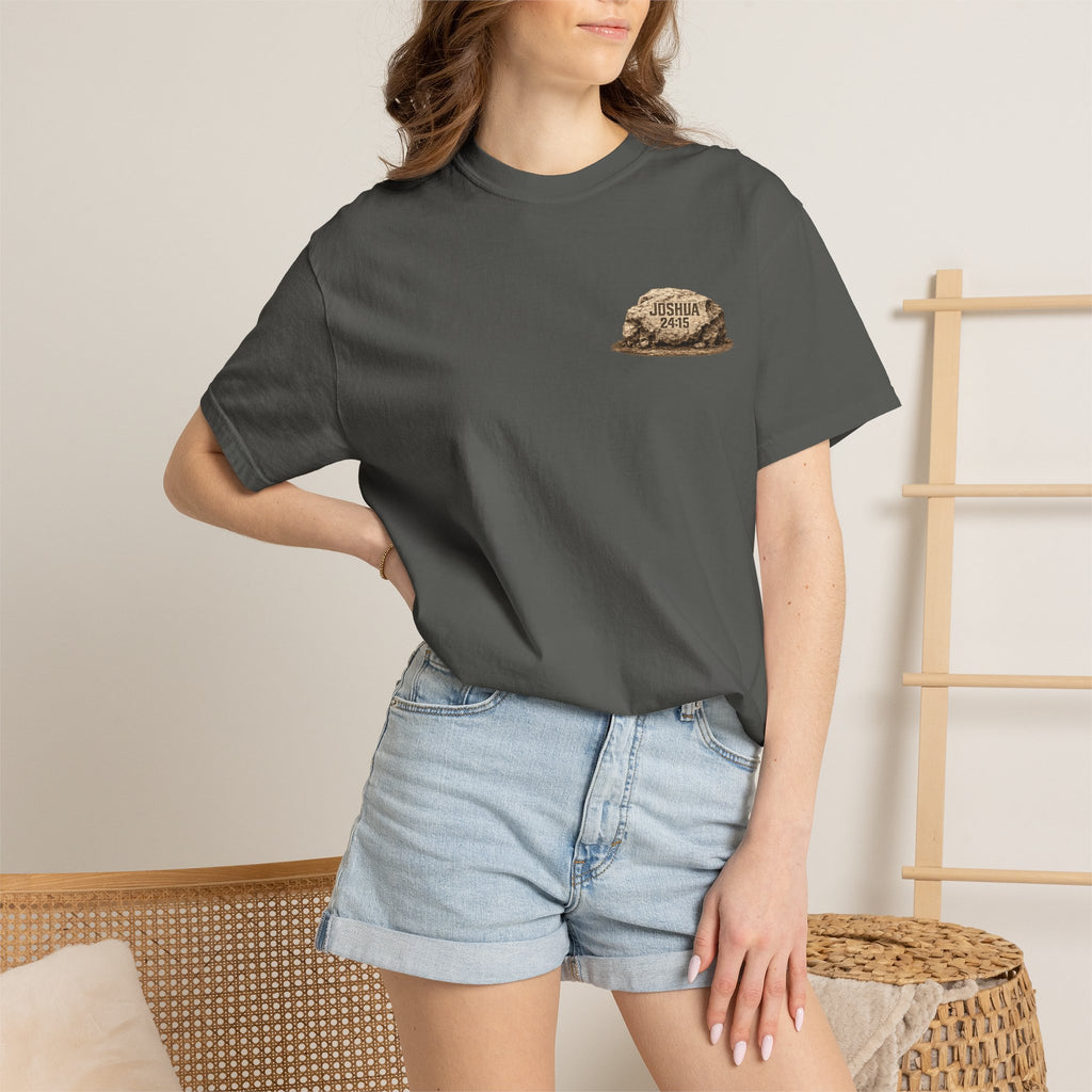 Choose This Day | Joshua 24:15 Christian T-Shirt | Faith Without Works
