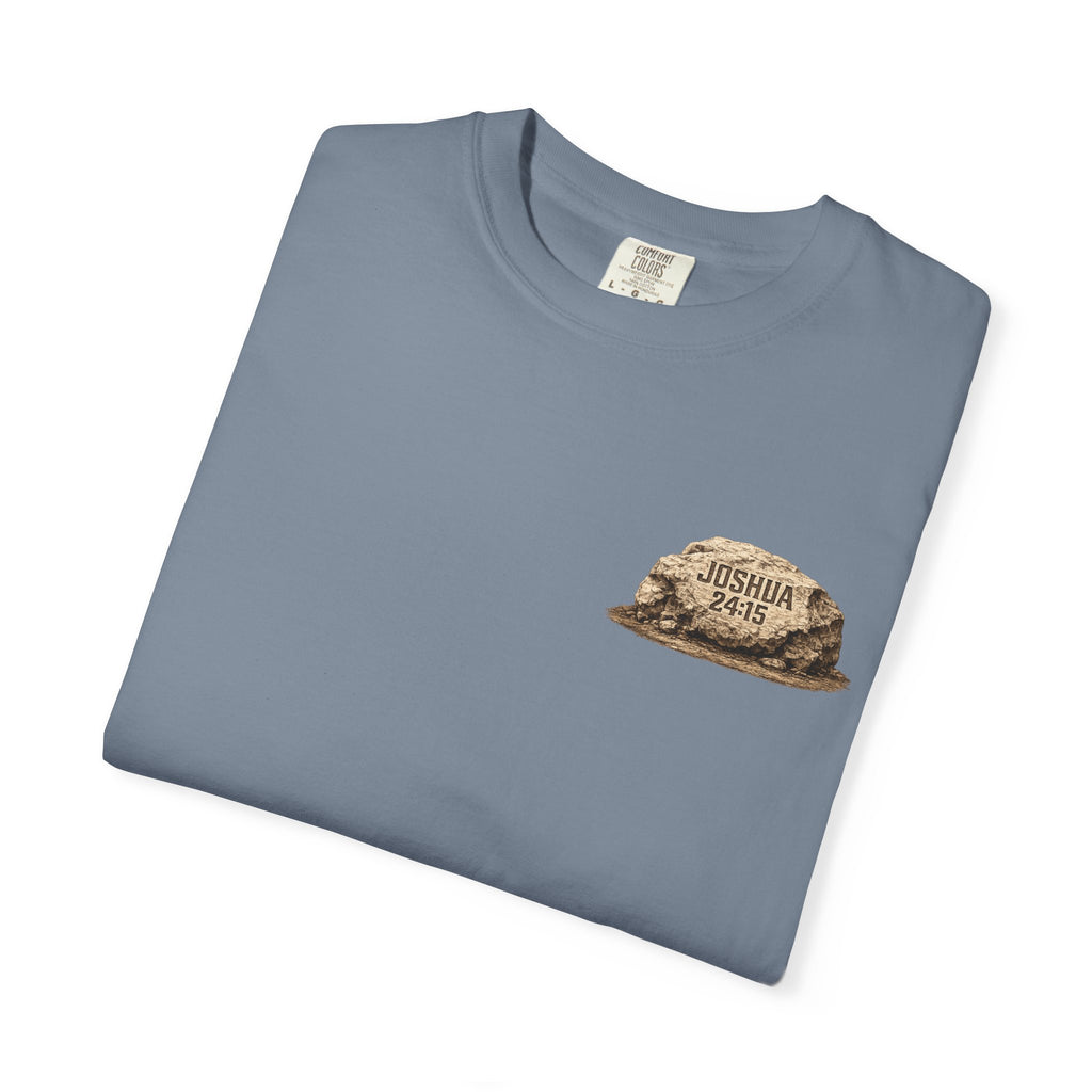 Choose This Day | Joshua 24:15 Christian T-Shirt | Faith Without Works