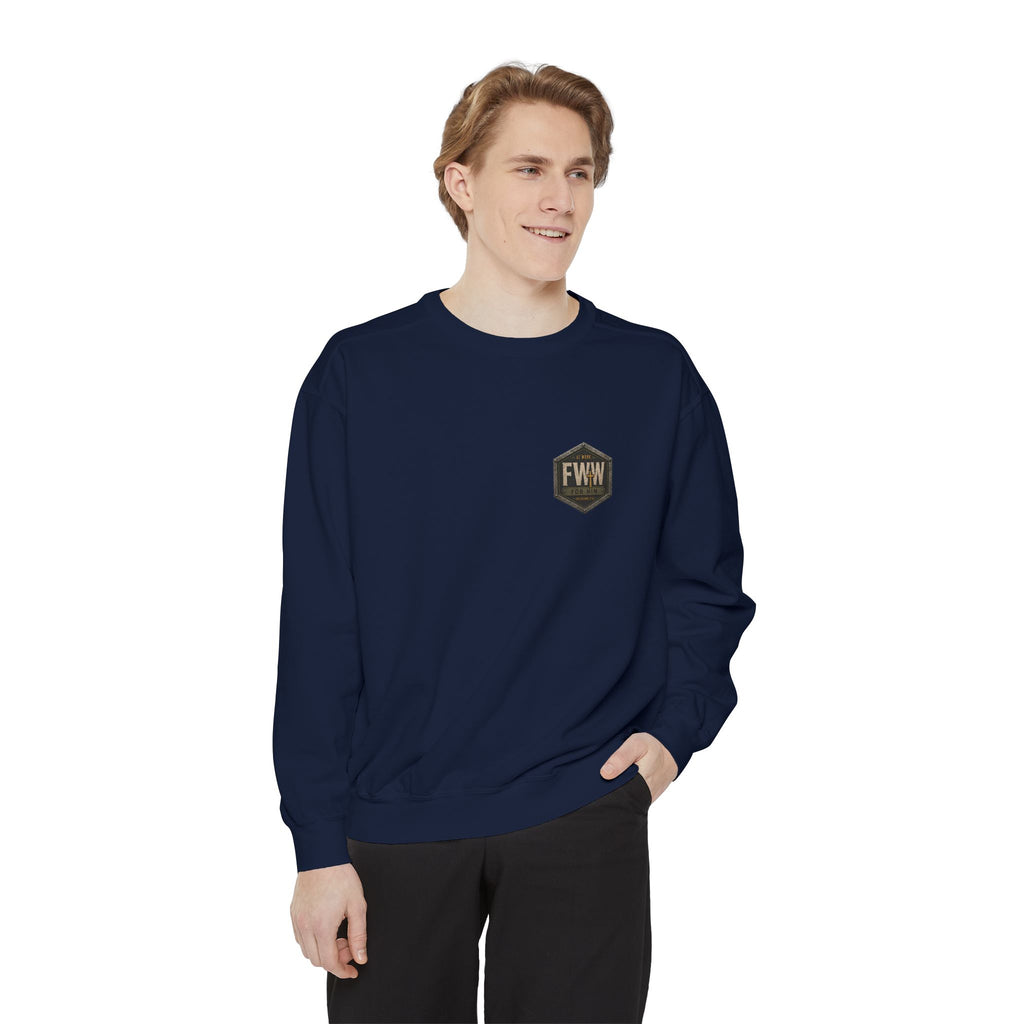 Establish the Work | Psalm 90:17 Christian Crewneck | Faith Without Works