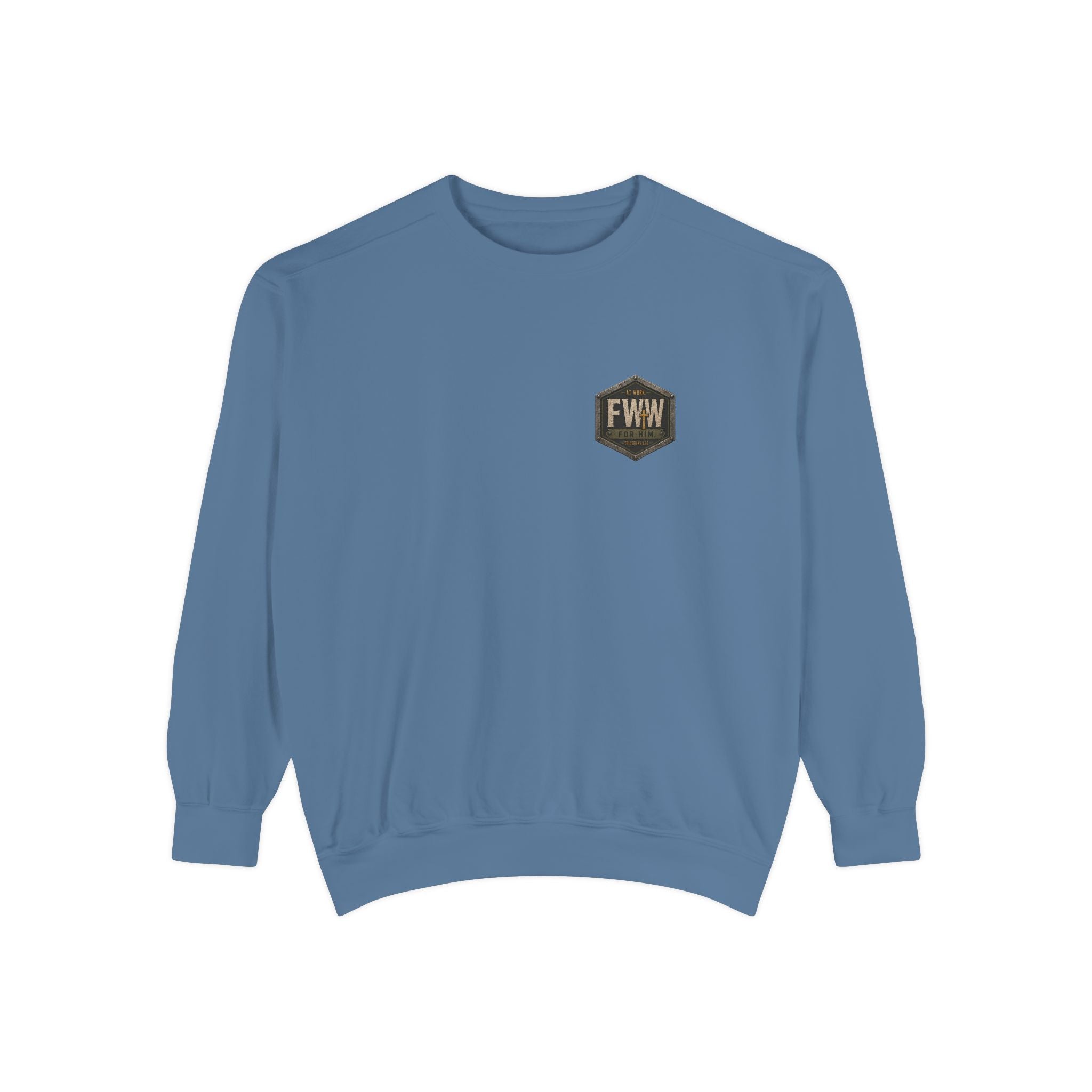 Establish the Work | Psalm 90:17 Christian Crewneck | Faith Without Works
