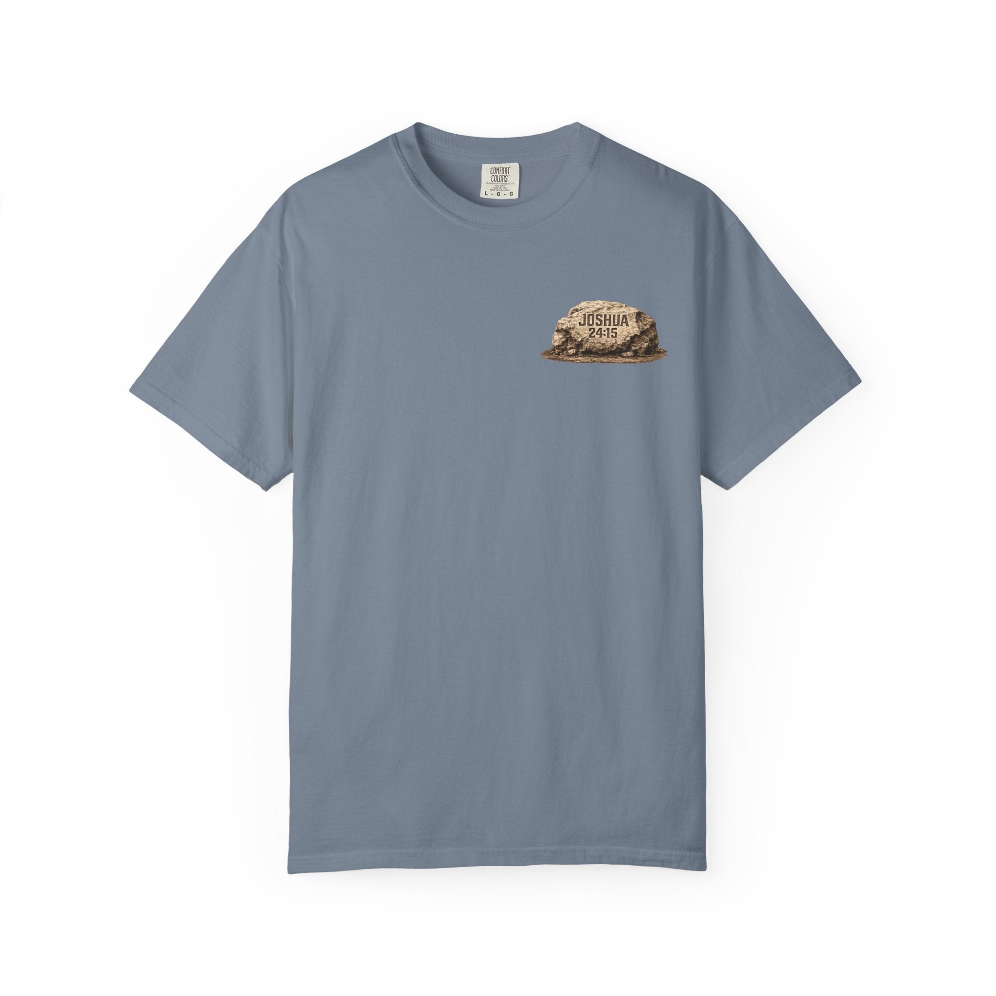 Choose This Day | Joshua 24:15 Christian T-Shirt | Faith Without Works