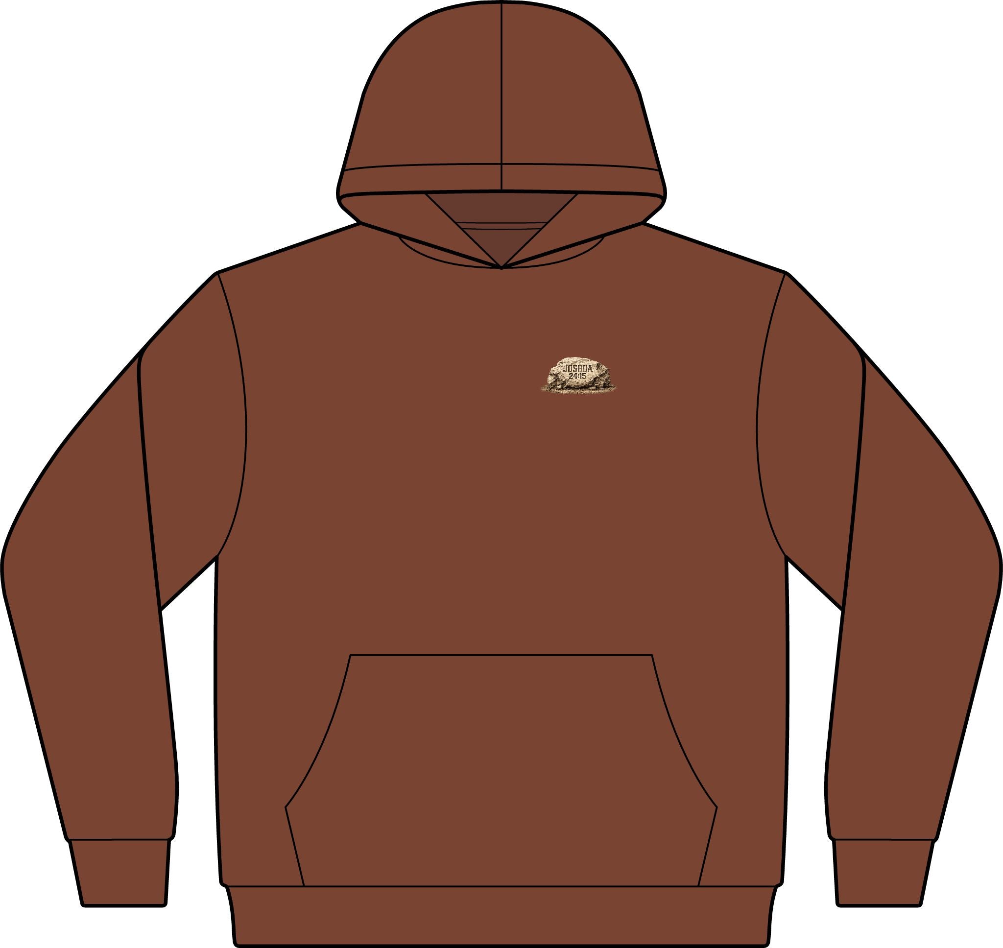 Choose This Day | Joshua 24:15 Christian Hoodie | Faith Without Works