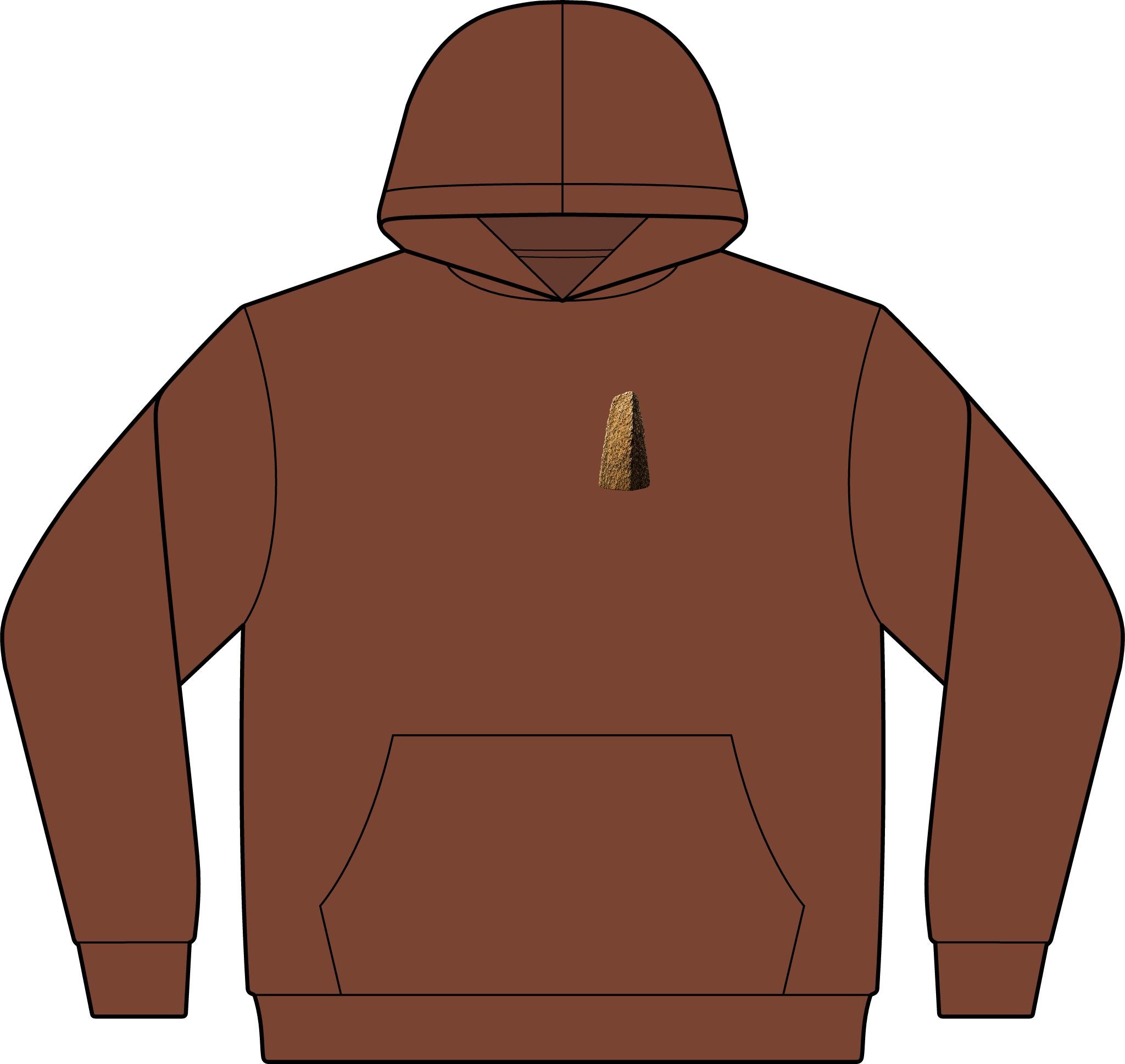 This Stone Shall Be a Witness | Joshua 24:27 Christian Hoodie | Faith Without Works
