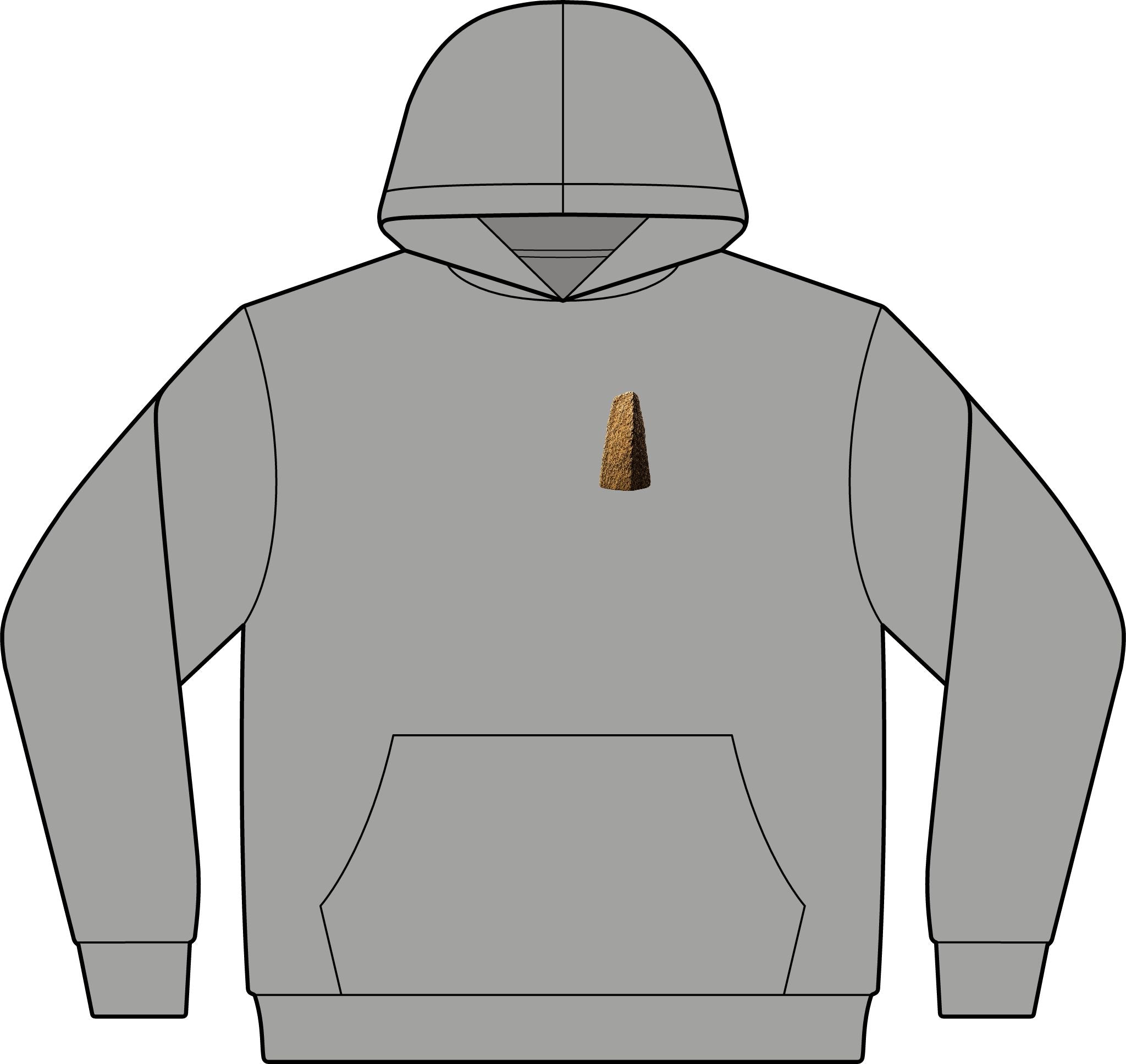 This Stone Shall Be a Witness | Joshua 24:27 Christian Hoodie | Faith Without Works