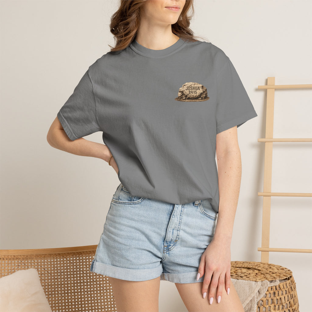 Choose This Day | Joshua 24:15 Christian T-Shirt | Faith Without Works