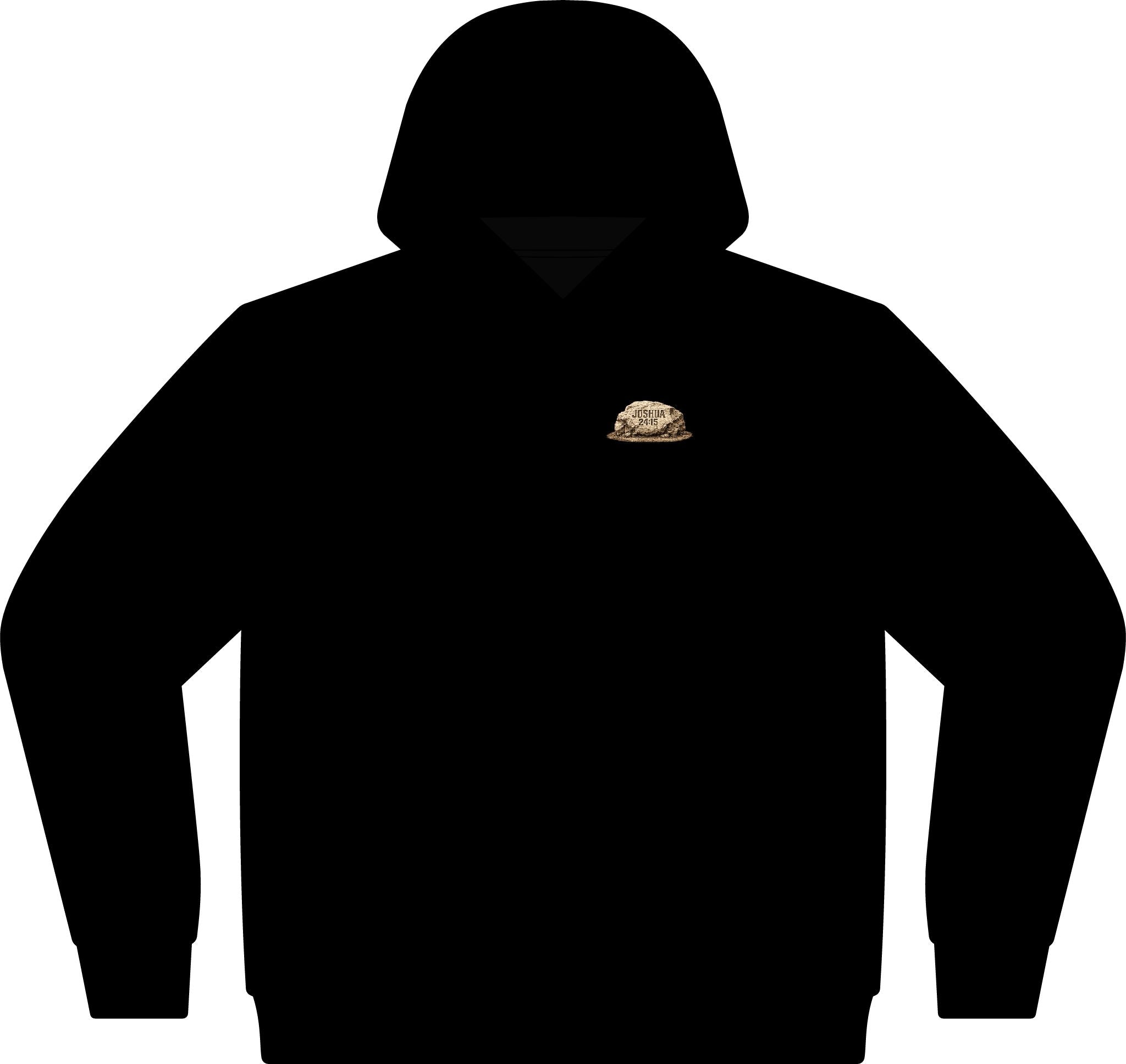 As for Me and My House | Joshua 24:15 Christian Hoodie | Faith Without Works