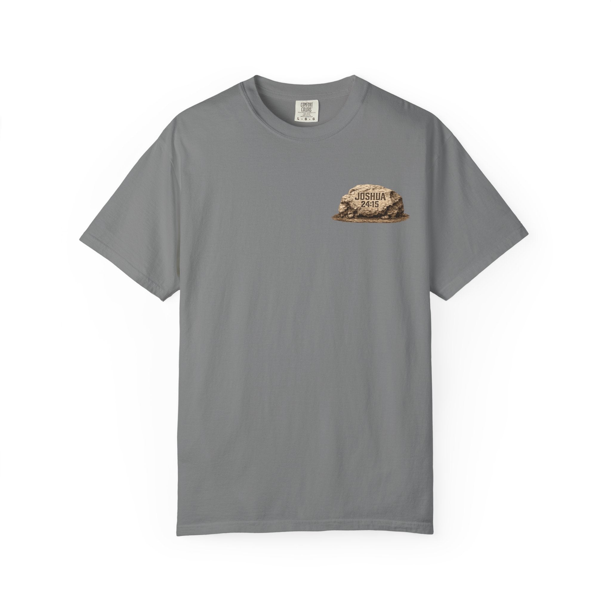 Choose This Day | Joshua 24:15 Christian T-Shirt | Faith Without Works
