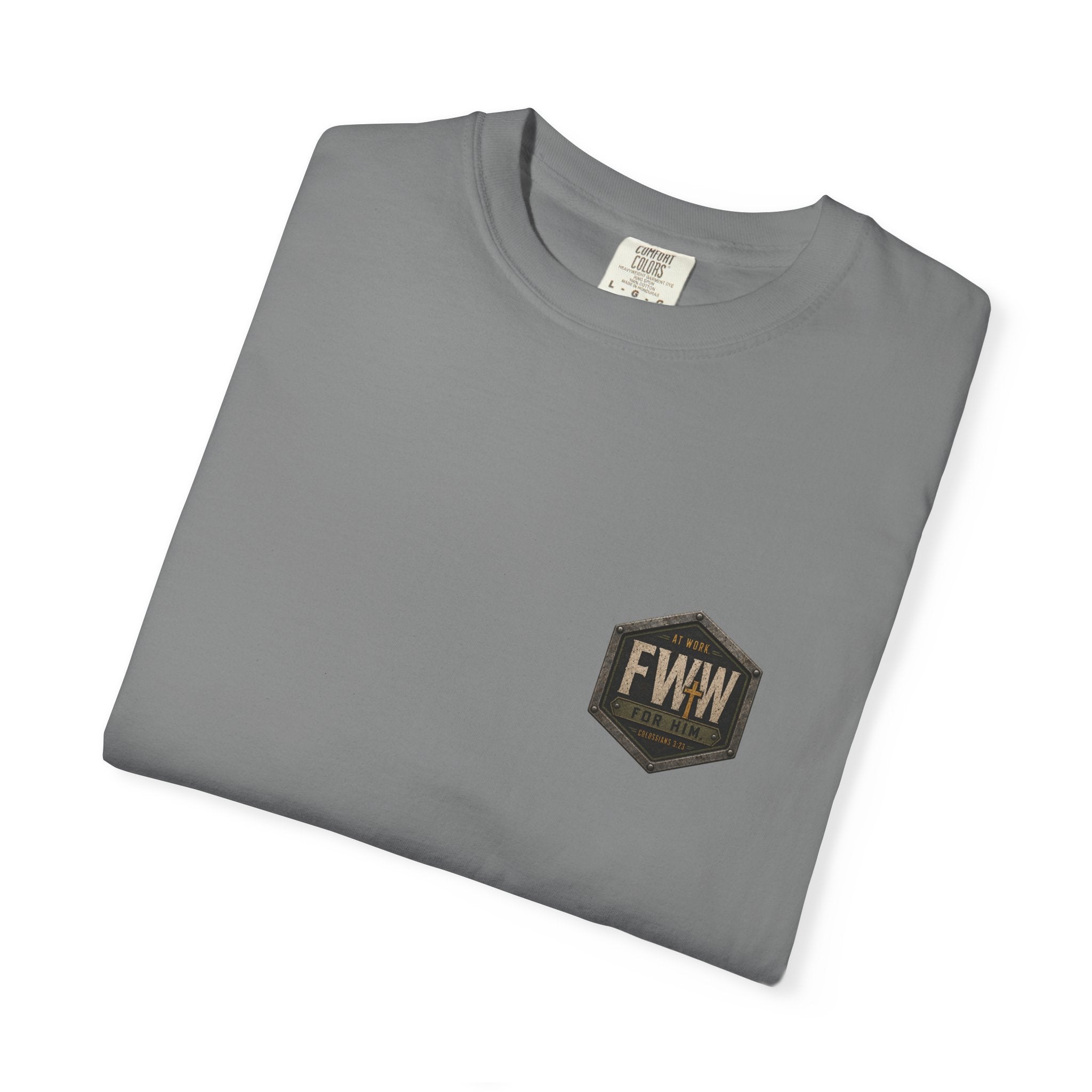 Establish the Work | Psalm 90:17 Christian T-Shirt | Faith Without Works