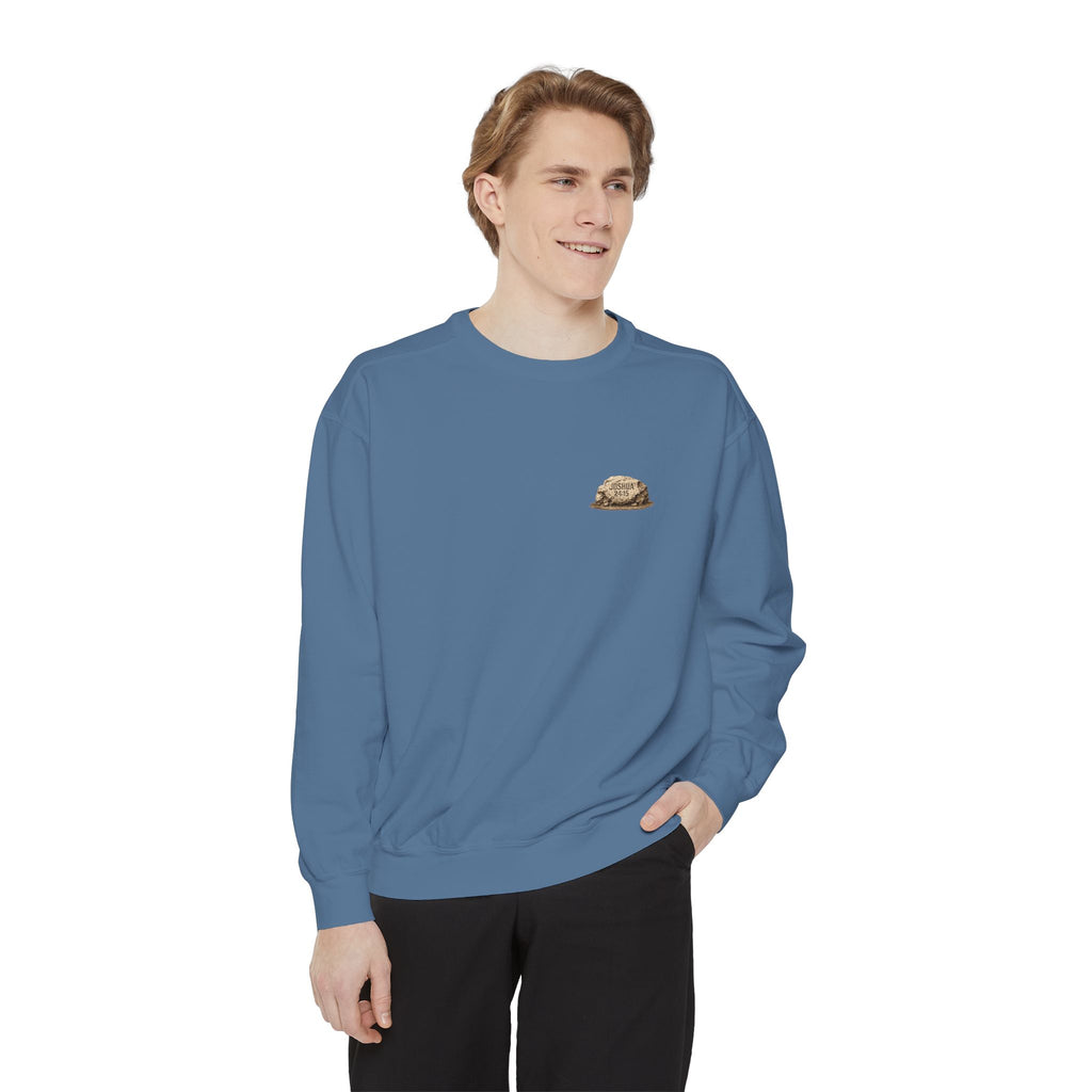 Choose This Day Sweatshirt — "Choose This Day Whom Ye Will Serve" Graphic Crewneck