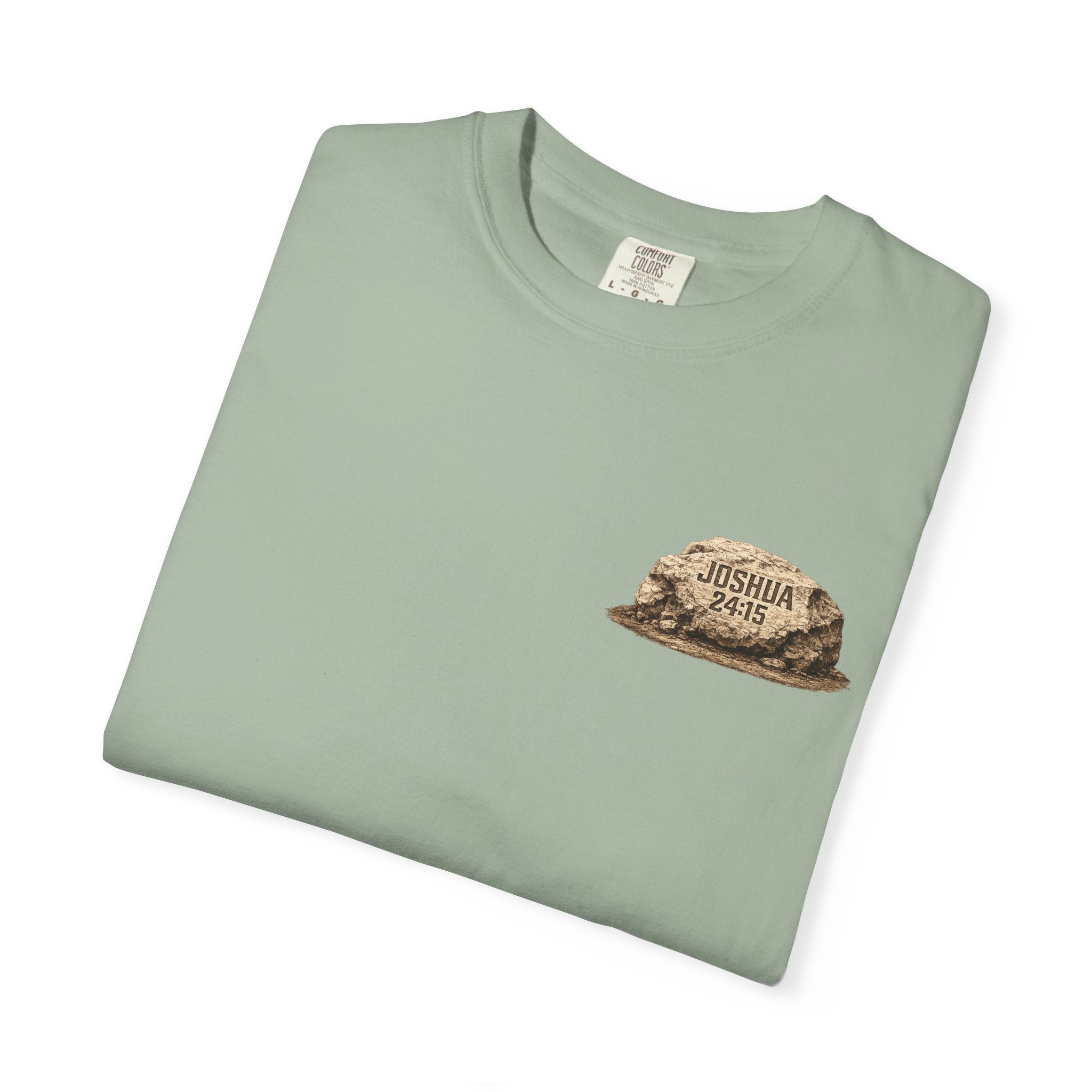 Choose This Day | Joshua 24:15 Christian T-Shirt | Faith Without Works