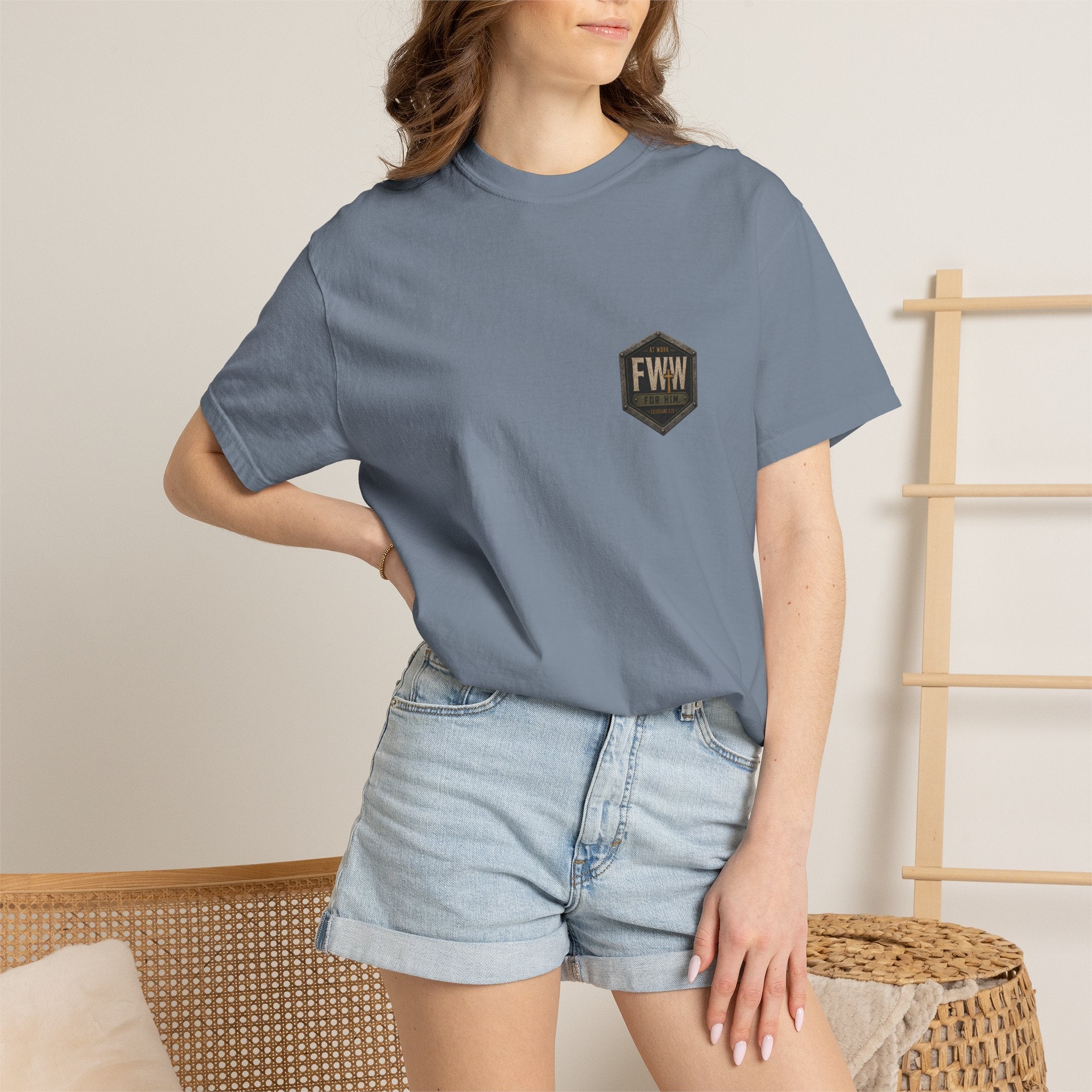 Establish the Work | Psalm 90:17 Christian T-Shirt | Faith Without Works