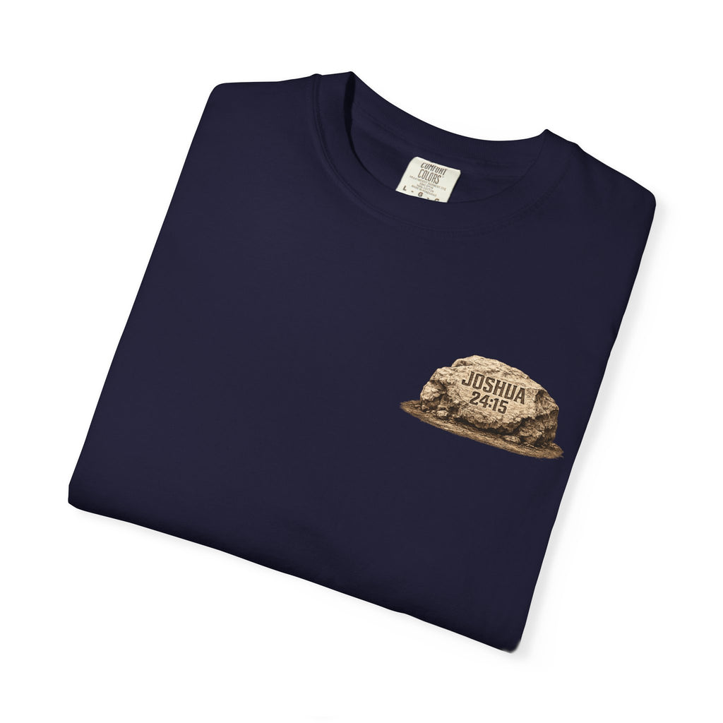 Choose This Day | Joshua 24:15 Christian T-Shirt | Faith Without Works