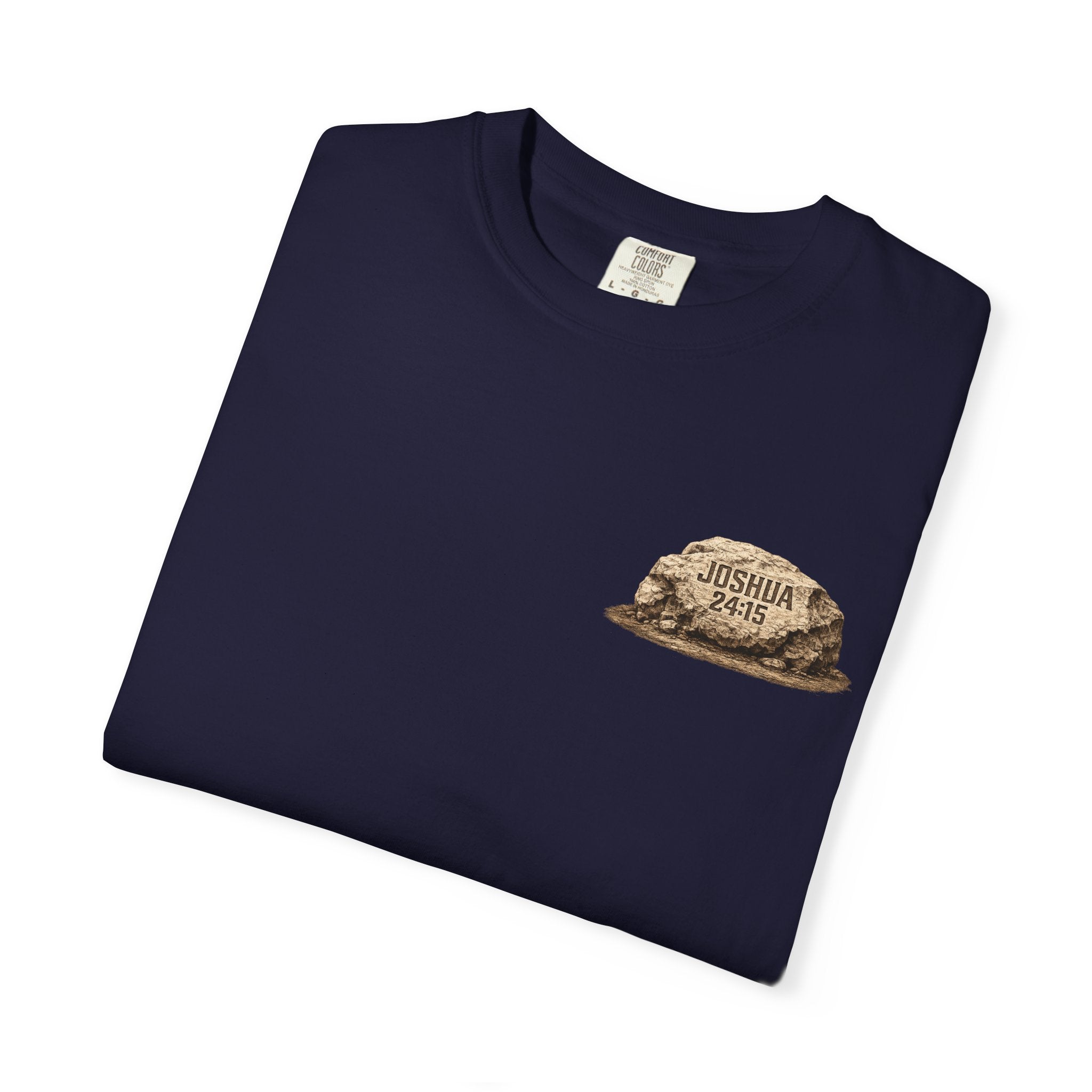 Choose This Day | Joshua 24:15 Christian T-Shirt | Faith Without Works