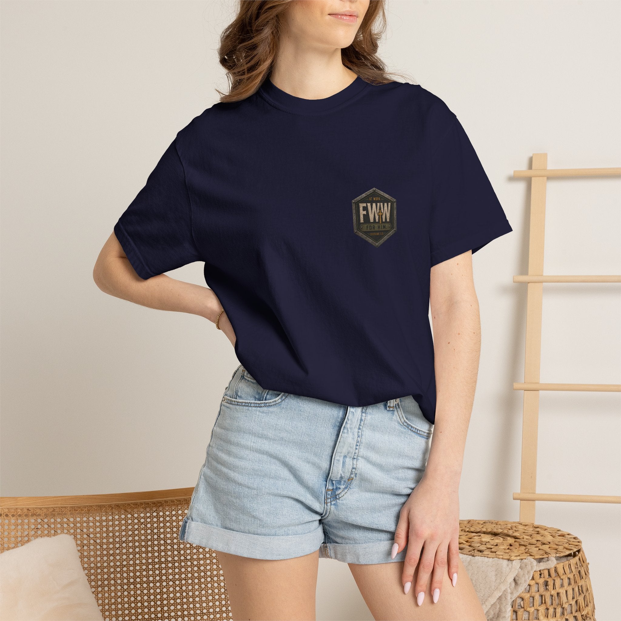 Establish the Work | Psalm 90:17 Christian T-Shirt | Faith Without Works