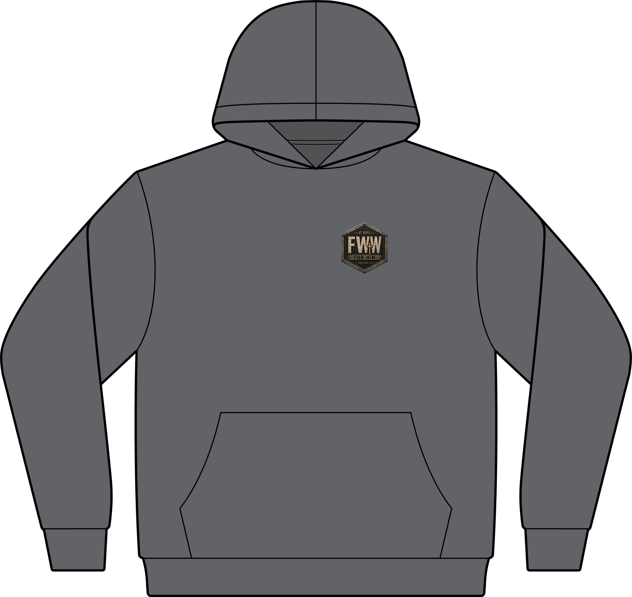 Establish the Work | Psalm 90:17 Christian Hoodie | Faith Without Works
