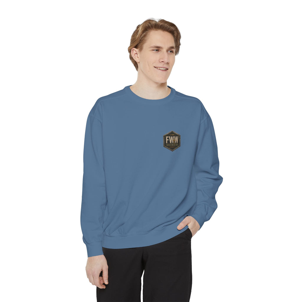 Establish the Work | Psalm 90:17 Christian Crewneck | Faith Without Works