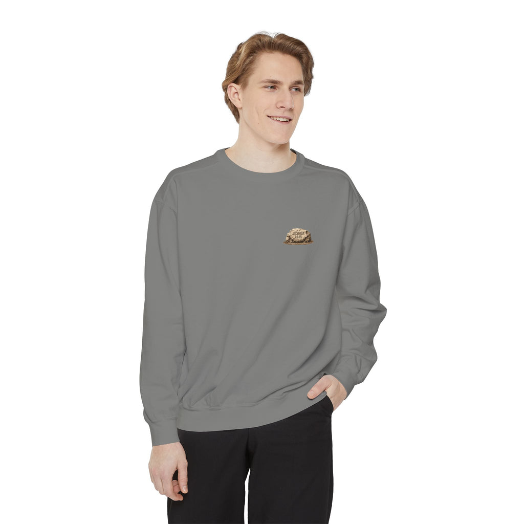 As for Me and My House | Joshua 24:15 Christian Crewneck Sweatshirt | Faith Without Works