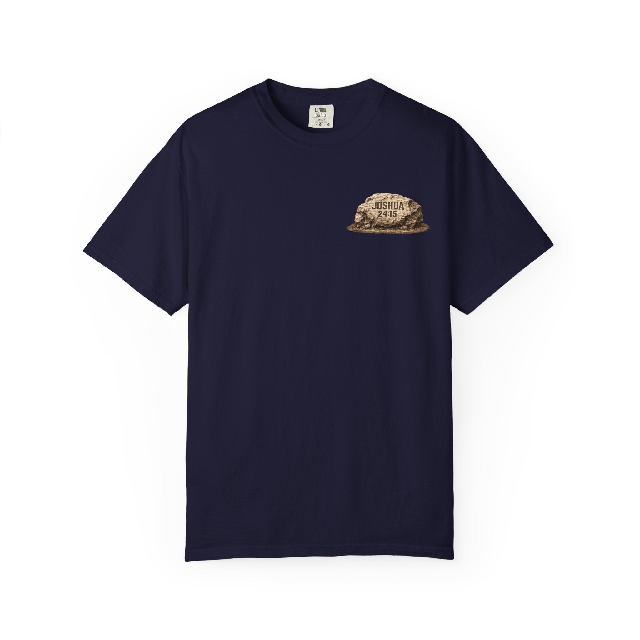 Choose This Day | Joshua 24:15 Christian T-Shirt | Faith Without Works
