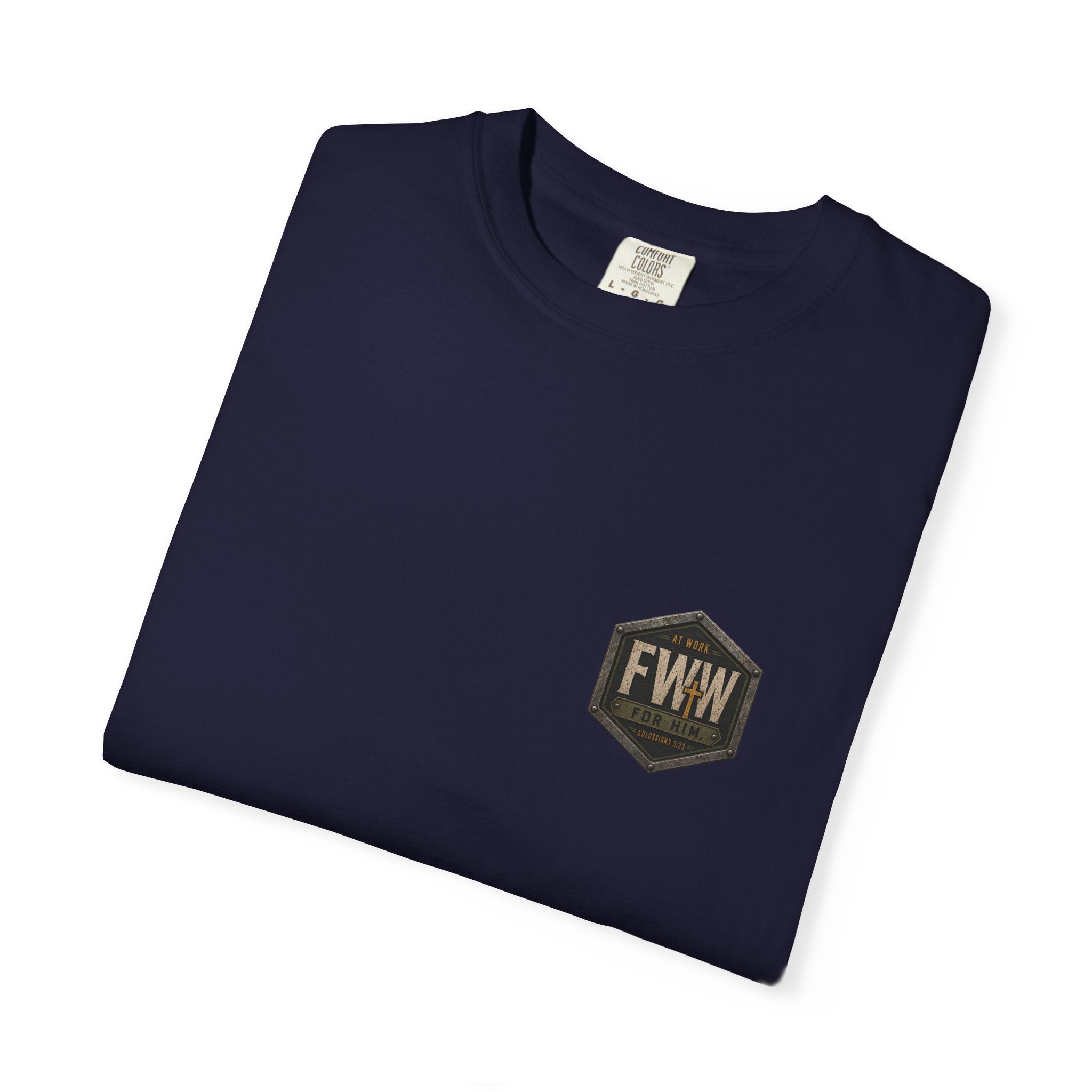 Establish the Work | Psalm 90:17 Christian T-Shirt | Faith Without Works