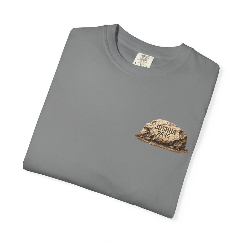 Choose This Day | Joshua 24:15 Christian T-Shirt | Faith Without Works